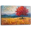Printerland Quadro Moderno soggiorno ALBERO della VITA Astratto Quadri moderni da Parete grande Stampa su tela Canvas Decorazione Murale muro Arredo Camera letto Salone (14, 40x70 cm, Canvas intelaiato)