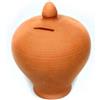 BAKAJI Salvadanaio Classico in Terracotta 16 x 13,5 cm, l'intramontabile salvadanaio