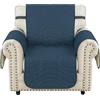 Ystyle Universale Copripoltrona 1 Posto con Braccioli, Blu Berlino | Copri Divano per Gatto Antigraffio, Copridivano Natalizio Antimacchia Antiscivolo, Sofa Cover Moderno Lavabile per Soggiorno
