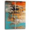 Printerland Quadro Moderno Soggiorno Astratto Industrial Quadri moderni da Parete XXL grande Stampa su tela Canvas Decorazione Murale muro Arredo Camera da letto Cucina (70x100 cm, 7)