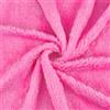BENECREAT 1.6m X 50cm X 1mm Tessuto in pelliccia sintetica a pelo corto, patch in pelliccia shaggy pretagliate rosa shocking per costumi, abbigliamento, tappeti, cuscini, decorazioni