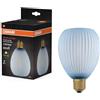 OSRAM Lampada LED DECOR FLAT in vetro colorato ovale blu E27 | DECOR LED FLAT LAMP 3.5W 827 E27 Non-DIM, LED Lamps, Blu, 25000 h, confezione da 1