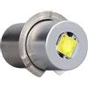 Phefop Sostituzione della Lampadina a LED per Torce, Lampadina di Aggiornamento DC 4.5V 3W per 3-6 C e D, Luce Bianca Brillante, Lunga Vita, Materiale in Lega di Alluminio