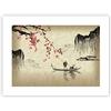 ARTTOR Poster da Parete 40x30 cm Senza Cornice Paesaggi Persone - 5020 - P2X | Fiore Ciliegie Giappone Stampa da Parete Poster Decorativo Decorazione da Parete Arte Poster Moderno Poster Decorativo ARTTOR
