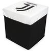 JUVENTUS Pouf contenitore pieghevole 31x31x33cm f.c 31x31x33
