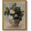 ARPEOTCY Quadro in tela con cornice, vintage, classico decorazione da parete per soggiorno, camera da letto, bagno, cucina, casa colonica, decorazione estetica, decorazione floreale, 20 x 25 cm
