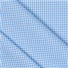 Mondo Tessuti - Tessuto Cotone a Quadretti in Diverse Misure PURO COTONE 100% TESSITO NON STAMPATO ALTEZZA 150CM - Al metro (Quadro Piccolo, Celeste)