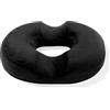 CYMNER Donut Cushion Memory Foam Cuscino emorroidi per postpartum, coccige, dolore al coccige, alleviare la pressione per sedia da ufficio, cuscino sedia a rotelle, mal di schiena, sciatica, emorroidi