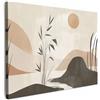MuchoWow© Quadro Su Tela Grandi Dimensioni Quadri Moderni Soggiorno Stampa | 40x30 cm - Di Foto Decorazione Camera Letto Da Parete Con Cornice Dipinti Japandi - Paesaggio - Beige