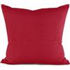 SYLC Fodere Per Cuscini Da Esterno Con Cerniera, Copricuscini Esterno Impermeabili, Copri Divano Sedile Giardino Pallet Caravan Camper (Magenta,Pillowcase 45×45cm)