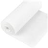 BENECREAT Rotolo di Tessuto In Feltro 3Mx24cm, Poliestere Bianco Artigianale per Tovagliette, Artigianato Fai-Da-Te, Cucito, 2mm di Spessore