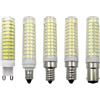 Generico 10 pz LED Lampadina di Mais, dimmerabile 220v 110v 15w G9 E11 E12 E14 BA15D 3000k 6000k 136 SMDS Sostituire 100W 150w Lampada alogena,Warm White,BA15D