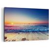 ARTTOR Stampe da Parete Moderne 100x70 cm Quadro su Tela Paesaggi Marino - 3613 | Mare Spiaggia Onda Quadro Decorativo Grande 1 pezzo Soggiorno Camera da Letto Arte da Parete Decorazione da Parete ARTTOR