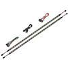 BTF-LIGHTING WS2812B IC PC Light Strip 2 pz 19 pollici Indirizzabile Individualmente per 5V 3Pin Intestazioni LED per Asus Aura, Gigabyte RGB Fusion, MSI Mystic Light