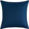 SYLC Fodere Per Cuscini Da Esterno Con Cerniera, Copricuscini Esterno Impermeabili, Copri Divano Sedile Giardino Pallet Caravan Camper (Navy blue,Pillowcase 45×45cm)