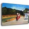 Printerland Quadro Moderno stile HOPPER Quadri moderni da Parete grande XXL Stampa su tela Canvas Decorazione muro Murale pittori arte Soggiorno Arredo Camera da letto Cucina (Hopper, 20x30 centimetri)