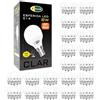 CLAR - Lampadine a LED E14 8W, Led Sfera Luce, E14 Lampadine, Lampadine Senza Fili, Lampade Led Piccole, Lampadine Led Luce Calda E14 8W (Pack 100)