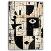 Printerland Quadro Moderno Verticale Astratto Soggiorno Industrial Quadri moderni Astratti da Parete grande Stampa su tela Canvas Decorazione muro Arredo Camera da letto Cucina (10, 70x100 cm, Canvas intelaiato)