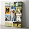 YVTMDZOT Quadro Personalizzato con Foto,Tela Personalizzata con Foto,Perfetto per Decorazioni e Regali,Opzioni di Dimensioni Multiple