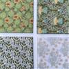 Discover Lifestyle & Fashion Fabrics Maurice Pillard Verneuil 100% Cotone Percalle - Set di 4 Scampoli di Stoffa per Patchwork, Quilting e Cucito - 50 x 52 cm (Confezione 5)