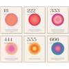 A ART·ZONE Citazioni ispiratrici Poster 8x10 pollici Stampe su tela Senza cornice Set da 6, Quadro su tela Poster dei numeri minimalisti Decorazione della stanza Estetica
