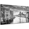 GP TONER Quadro su tela Venezia bianco e nero 120X70 cm