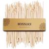 HOSSIAN Bastoncini per diffusore - Set da i di Bastoncini in Legno di Rattan Naturale per Diffusori di Olio Essenziale, Aromaterapia, Fragranze Spa e Ambienti Profumati (Natural 20CM)