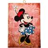 Disney Minnie Mouse Quadro Quadretto Serie Fumetti Da Collezione. Stampa su Legno 18 x 25 cm.