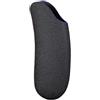 Wambere Custodia per accendini in metallo, modello YF918-J6 Banana Smooth, custodia per accendino riutilizzabile, colore nero opaco