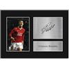 HWC Trading A4 Cristiano Ronaldo Regali Stampati Autografo Firmato Foto Per Gli Appassionati Di Calcio E Sostenitori - A4