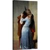 canvashop Quadro Hayez Il Bacio 100x50 cm Stampe Su Tela Canvas | Da Parete Verticali, Quadri Moderni Soggiorno, Arredo Casa Camera Da Letto, Arte