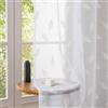 CYCMACO Tende Per Interni Moderne In Voile, 2 Pezzi 140x280cm, Voile Semi Trasparenti Tende Con Ricami, Tenda Con Occhielli, Per Soggiorno Camera Cameretta Balcone Finestra, Beige