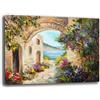 Printerland Quadro MARE Moderno 70x100 cm Effetto Dipinto Quadri moderni Soggiorno Stampa su tela Canvas Decorazione Murale muro Arredo Camera da letto Cucina (70x100 cm, 3)