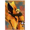 Generisch Anime Naruto Bijuu Kurama Kyuubi Tela Poster Camera da Letto Ufficio Dormitorio Camera Decorazione Regalo Dolce Arte Della Parete Senza Cornice 12x18 pollici