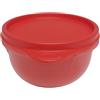 Tupperware Summer Drops Ciotola con coperchio, 250 ml, a prova di perdite, contenitore salvafreschezza Hitparade, contenitore per snack, frutta, snack e dessert, rosso