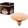 OSRAM Lampada LED in vetro DECOR FLAT Crackle Flat Orange E27 | DECOR LED FLAT LAMP 3.5W 827 E27 Non-Dim, LED Lamps, arancione, 25000 h, confezione da 1
