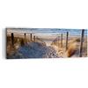 ARTTOR Moderno Quadro su Tela 90x30 cm Stampe da Parete Paesaggi Marino - 3612 | Mare Spiaggia Duna Quadro Decorativo Piccolo 1 pezzo Soggiorno Camera da Letto Arte da Parete Decorazione da Parete ARTTOR