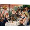 ART PRINT CAFE' Stampa su tela: Renoir, Festa in Barca, 60x40 | Quadri Famosi, stampe da parete