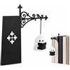 Generico Library Lantern-Decorative Bookshelf Lighting, Vintage LED Lamp，B | For book lovers | Inserts between books | Warm decorative glow | Lantern or ghost style | Cozy shelf accent