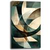 Printerland Quadri Moderni Soggiorno Verticale Astratto Industrial Quadro moderno Shabby chic da Parete XXL grande Stampa su tela Canvas Decorazione Murale muro Arredo Camera da letto Cucina (2, 50x100 cm)