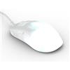 Endgame Gear OP1 RGB Gaming Maus - White Frost | Mouse da gioco RGB leggero, sensore ottico, interruttori Kailh GX, impugnatura ad artiglio per giochi FPS PC