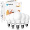 Aigostar Lampadine LED E27 12W (equivalenti a 81W), Luce Bianca Calda 3000K, 1170 Lumen, A60 LED Lampadina Super Luminosa, Pacco da 5