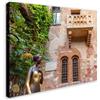 Wallazz Quadri Moderni Soggiorno Venezia, Verona, Adige, Arena, Romeo Giulietta, Apini - 100% Made in Italy - Stampa HD su Tela Canvas - Quadro Camera da Letto - Qualità Artigianale - 50x100cm