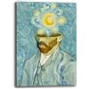 Printerland Quadro Moderno Camera da letto VAN GOGH Notte stellata Quadri moderni soggiorno da Parete Stampa su tela Canvas Decorazione Murale muro Arredo Salone (10, 30x40 cm, Canvas intelaiato)