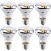 Bulbright 6 pezzi lampadina a filamento LED R63/BR20, luce di inondazione riflettore lampadina 4 W lampadina LED, attacco E27, bianco caldo 2700 K, equivalente a 40 W, 220 - 240 VAC, dimmerabile