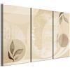 LUMASOUL Trittico Quadri Moderni su Tela 90x60 cm | 3 parti, stampa decorativa da parete, wall art per soggiorno e camera da letto