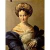 XcBAIHOUD Famoso Quadri Murale Artistiche Tela Ritratto di giovane schiava turca del Parmigianino per la Decorazione Domestica dell'ufficio 60x90cm
