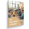 Cimpress Tela Personalizzata con Foto, 30 × 40 cm, Verticale | Personalizzabile con immagine o testo, decorazione da parete per casa o ufficio, artwork moderno, regalo personalizzato