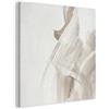 MuchoWow© Creazione Design In Feltro Soggiorno Arredo Muro Salotto Formato | 50x50 cm - Originale Cornice Stanza Notte Astratto - Arte Moderna - Beige