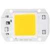 HOGJIM Jiaxu Lighting 5pcs Lampada da pannelli a LED Chip 10W 20W 30W 40W 50W AC 110V 220V Smart IC IC LED perline FAI DA TE for il Floodlight LED Spotlight bianco freddo bianco caldo bianco Lampadine per la
